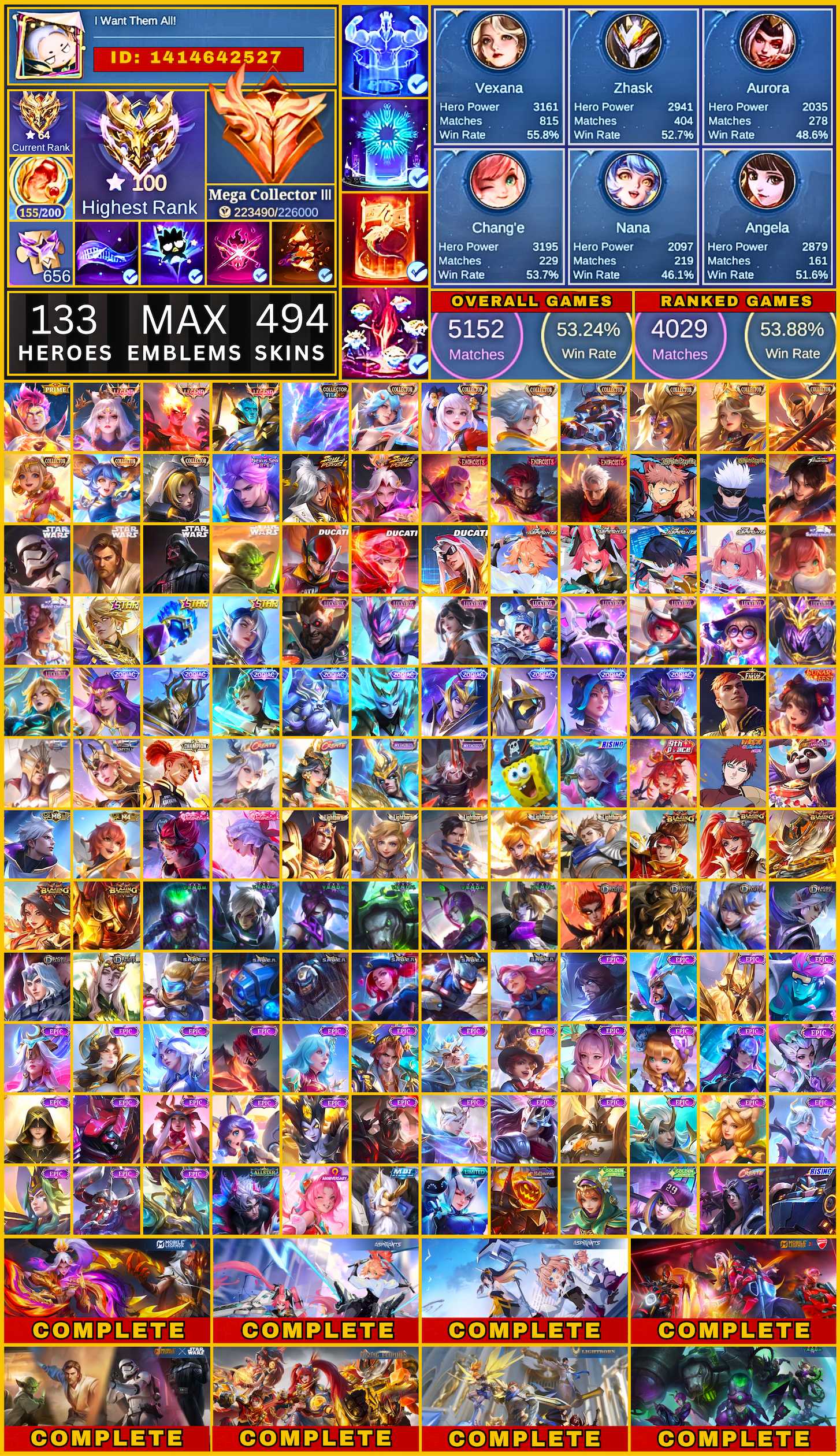 494 VEXANA