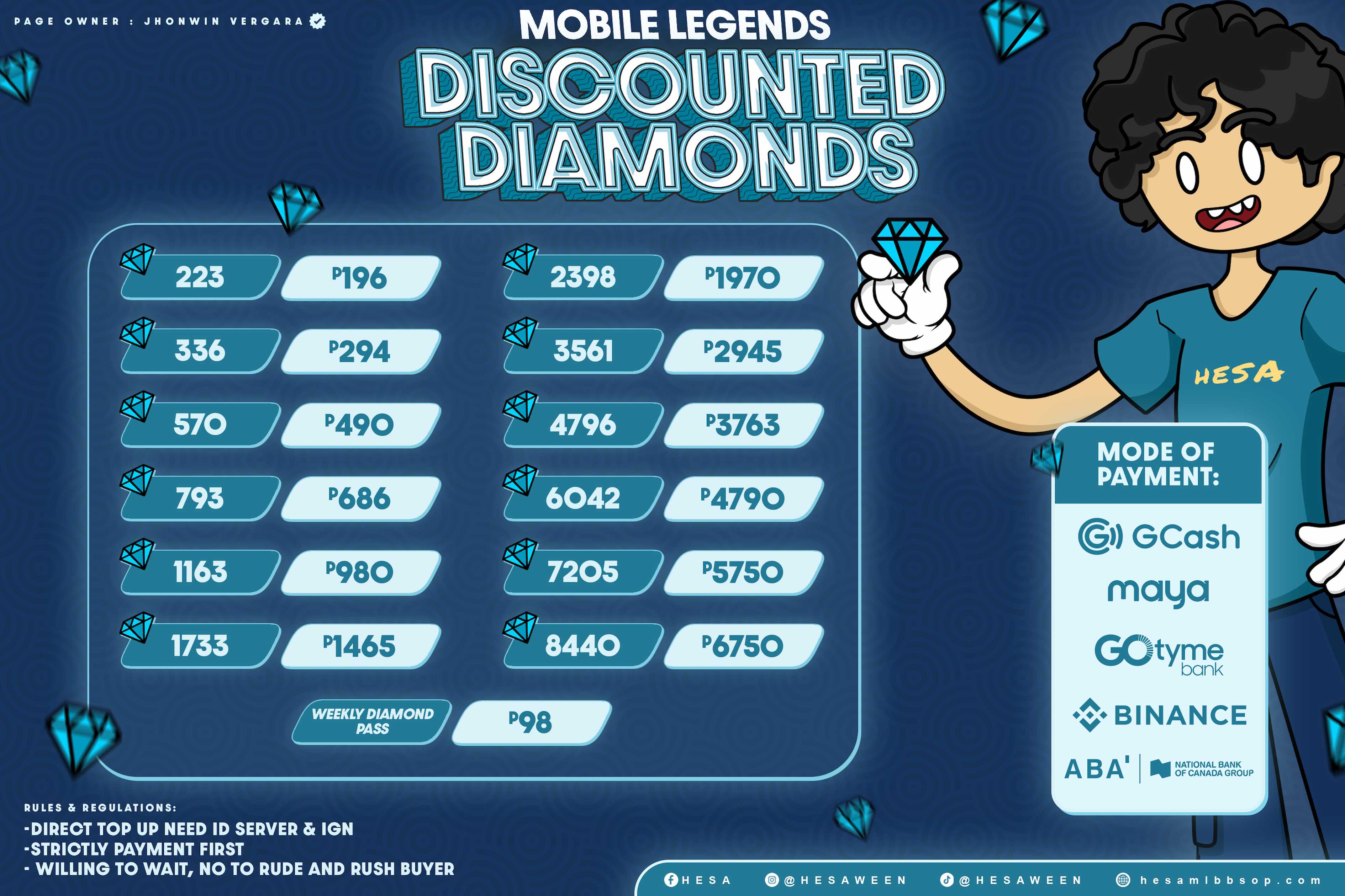 DIAMONDS